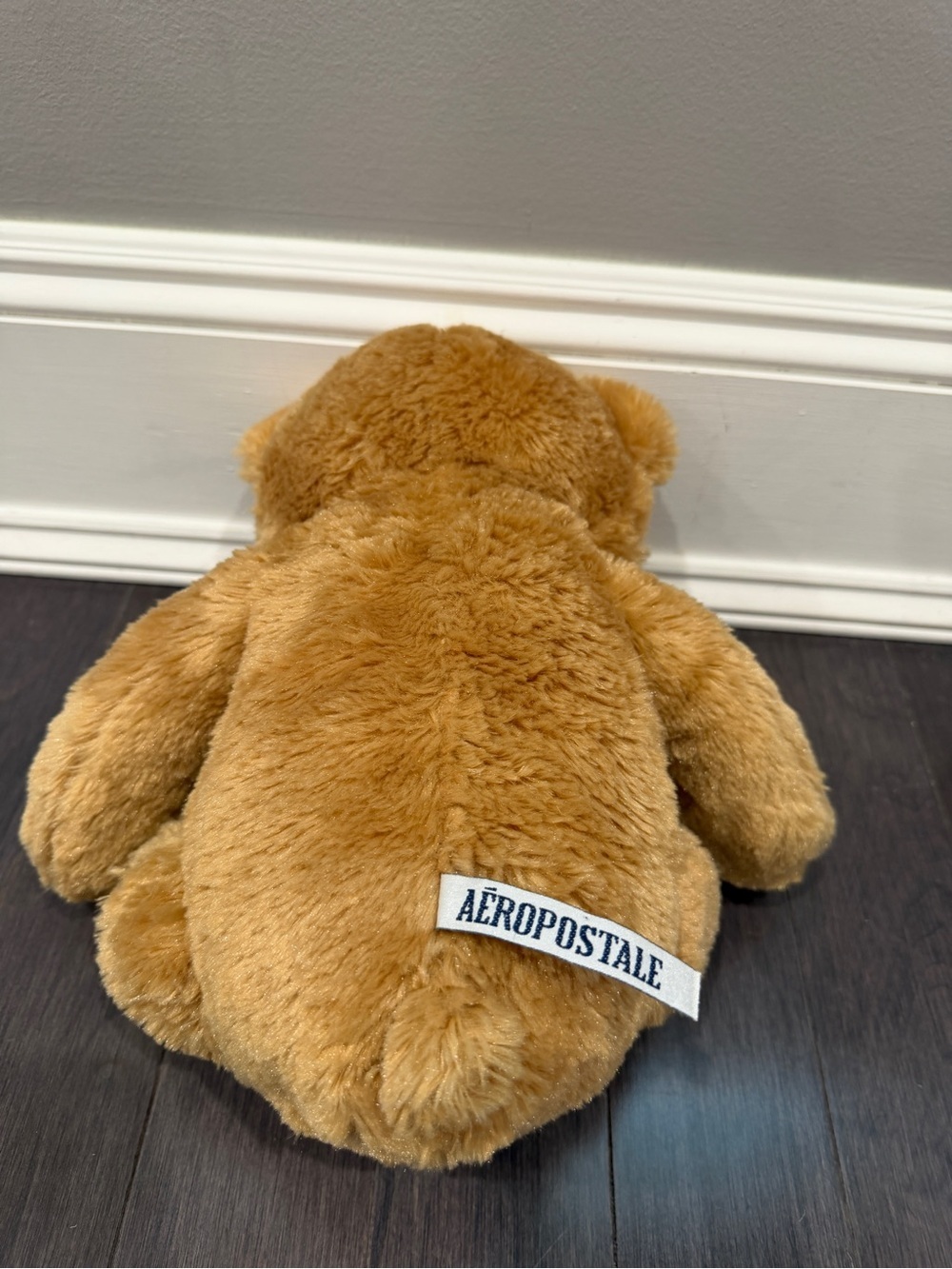 Aeropostale 14” in Honey Brown Plush Teddy Bear Stuffed Animal Kids Toddlers - Picture 5 of 6